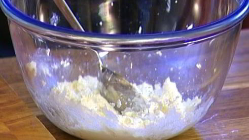 творожно-сливочный мусс с нектарином