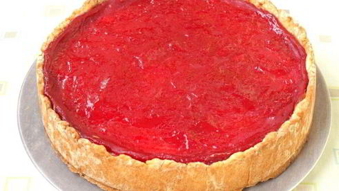 творожный чизкейк с малиновым муссом