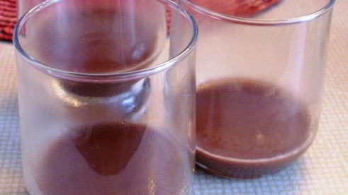 творожный мусс с ореховой нугой и шоколадным марципаном