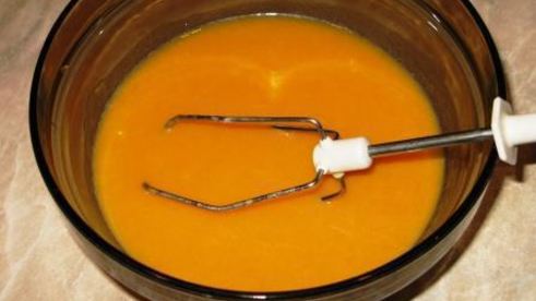 тыквенный мусс с белым шоколадом и апельсином