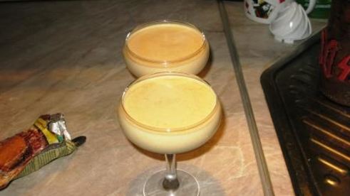 тыквенный мусс с белым шоколадом и апельсином