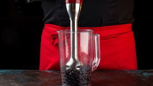 ягодный мусс с манной крупой