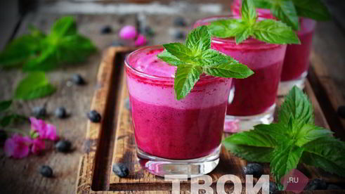 ягодный мусс