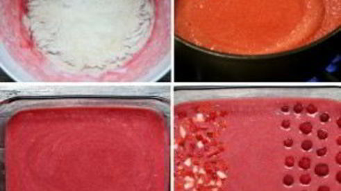 панна-котта на день влюбленных