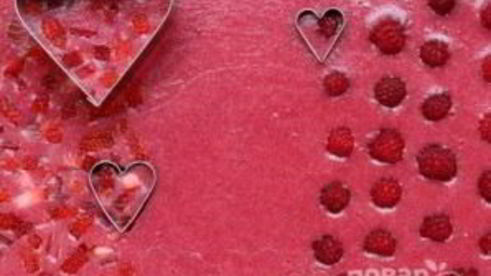 панна-котта на день влюбленных