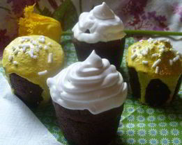 Бездрожжевой шоколадный кулич