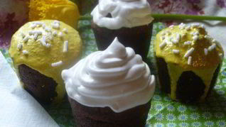 Бездрожжевой шоколадный кулич