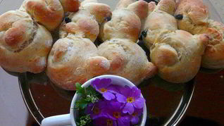 Булки Пасхальные зайцы