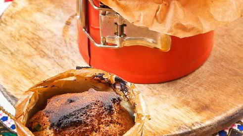 быстрый вегетарианский кулич