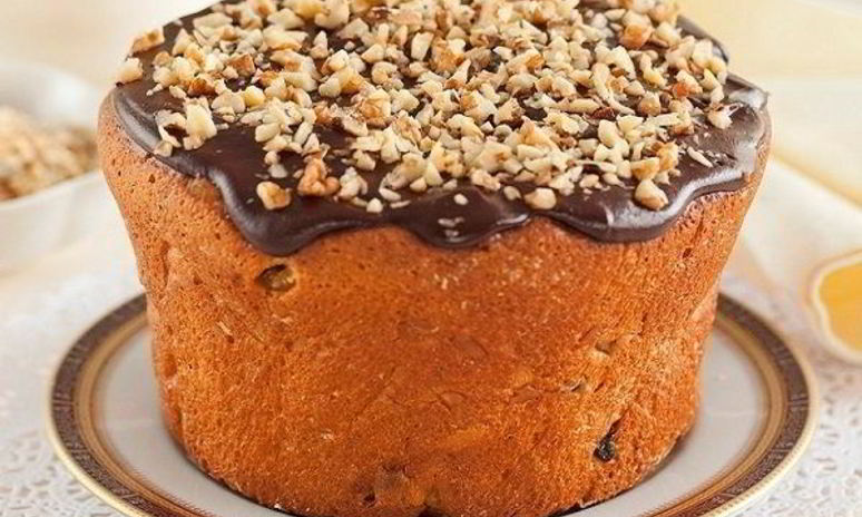 Рецепт глазури для пасхального кулича с сахаром