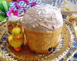 Кулич на сливках