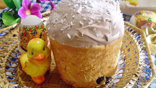 Кулич на сливках