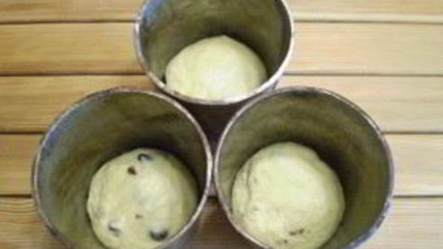 кулич на сливках