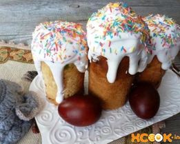 Кулич на сметане