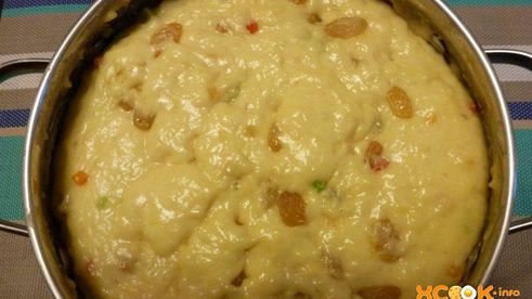 кулич на сметане