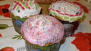 Куличи на сметане