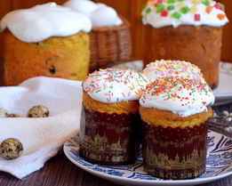 Куличи с шафраном