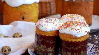 Куличи с шафраном