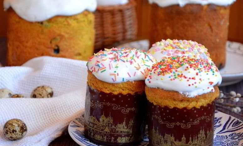 Рецепт куличей с шафраном