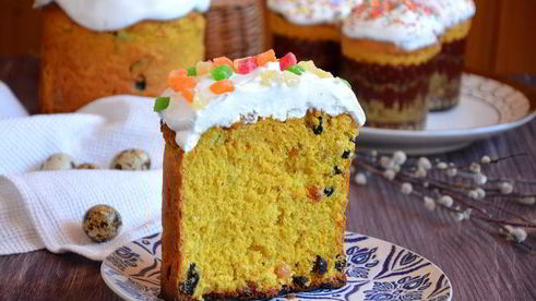 куличи с шафраном