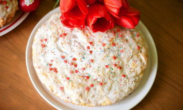 Рецепт куличей с цукатами и миндалем