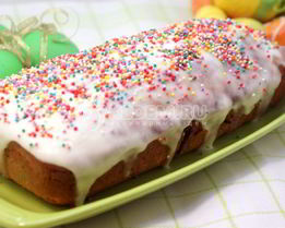 Лимонный кулич