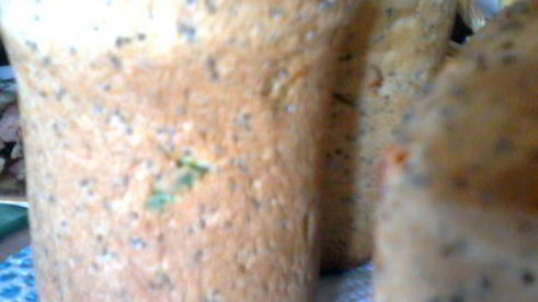 маковый кулич с шафраном