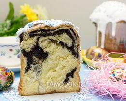 Маковый кулич