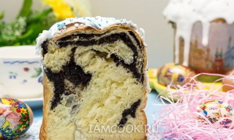 Рецепт макового кулича