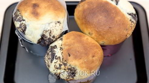 маковый кулич