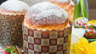 Медовый кулич