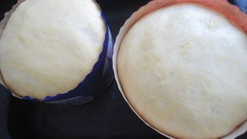 миндальный кулич с лимонной глазурью