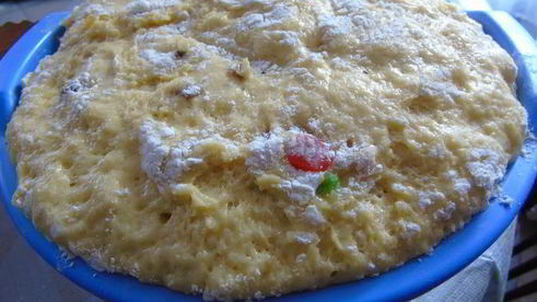 миндальный кулич