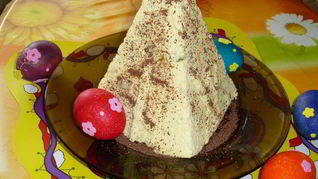 Нежная заварная Пасха с шафраном