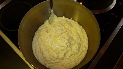 нежная заварная пасха с шафраном