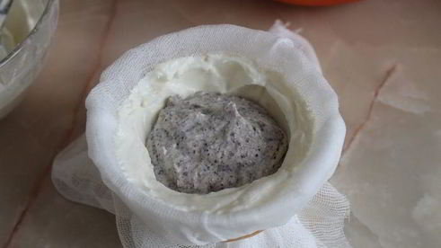 пасха лимонная с маковой начинкой