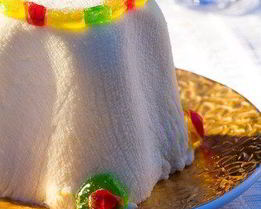 Пасха с изюмом, лимоном и кардамоном