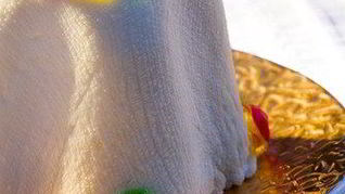 Пасха с изюмом, лимоном и кардамоном