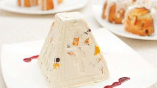 Пасха заварная с желтками