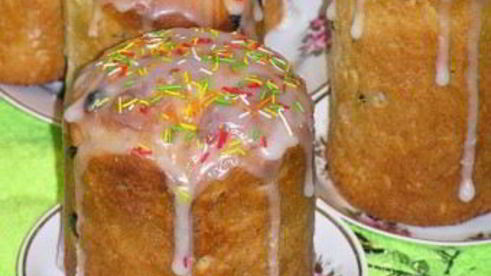 пасхальный кулич без яиц