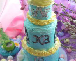 Пасхальный кулич Храм