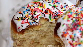 Пасхальный кулич с творогом