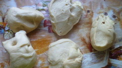 пасхальный венок-цветок