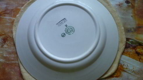 пасхальный венок-цветок