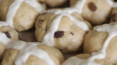 пасхальные булочки