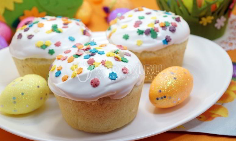 Рецепт пасхальных куличей