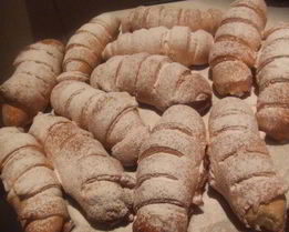 Пасхальные рогалики с очень вкусным тестом