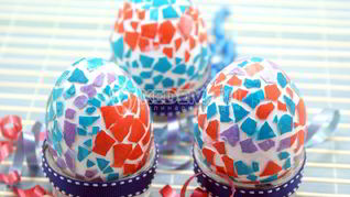 Пасхальные яйца Мозаика
