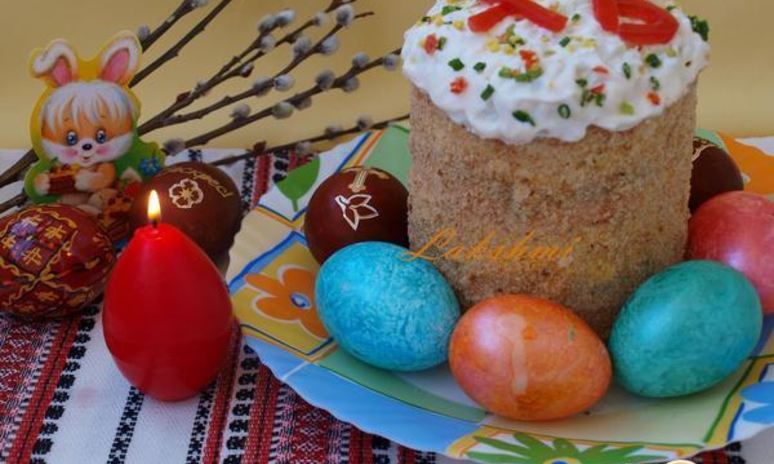 Рецепт салатпасхального кулича