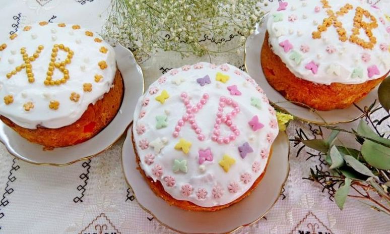 Рецепт шафранового кулича с марципаном